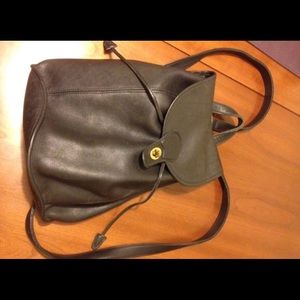 Vintage coach legacy backpack all leather